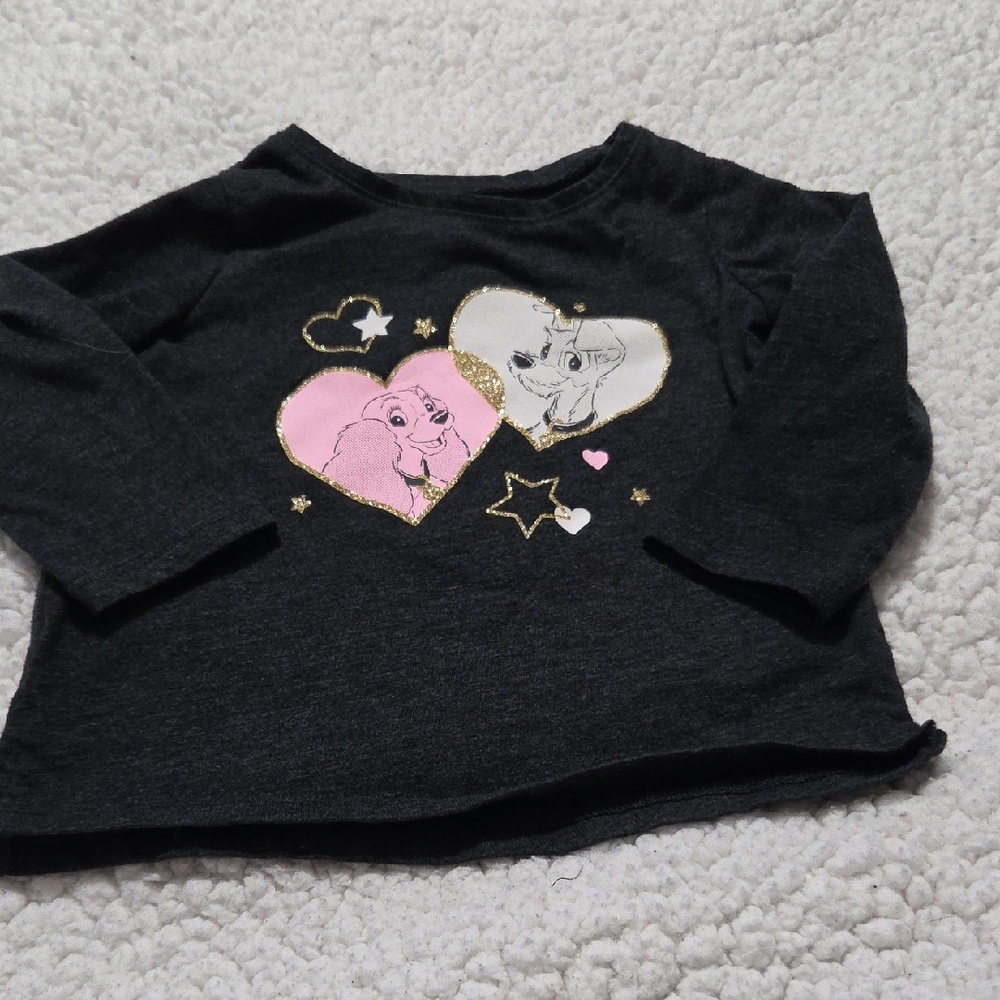 DISNEY JUMPING BEANS LADY AND THE TRAMP TSHIRT